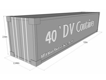40`DV Container