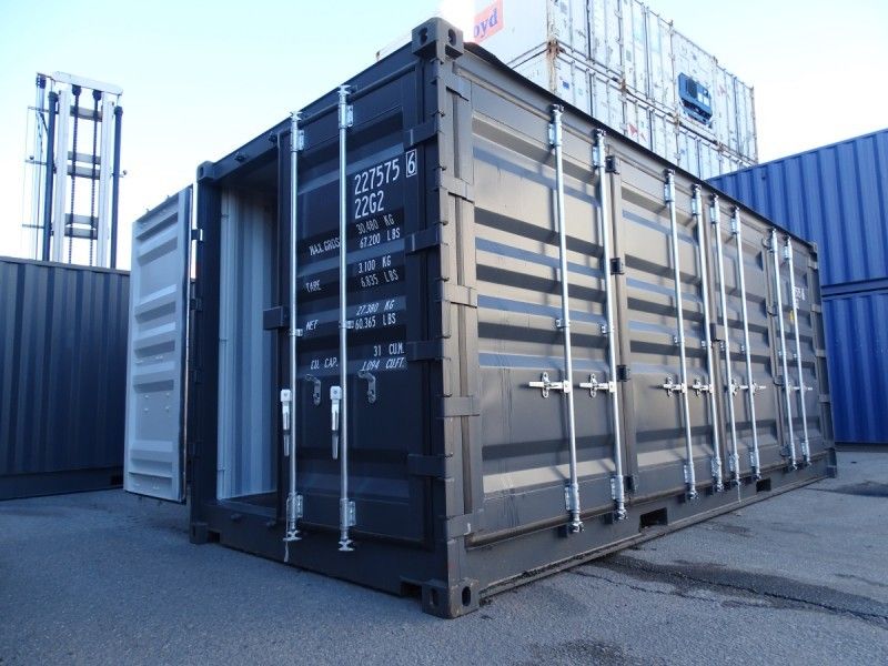 Blue PVC 20 foot Shipping Container Tarpaulin for Open Top containers 